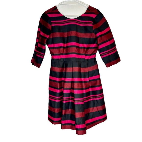 Draper James Collection Cabernet Stripe Dress Size 8 - Picture 2 of 11